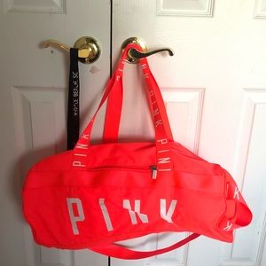 VS Pink Duffle Bag